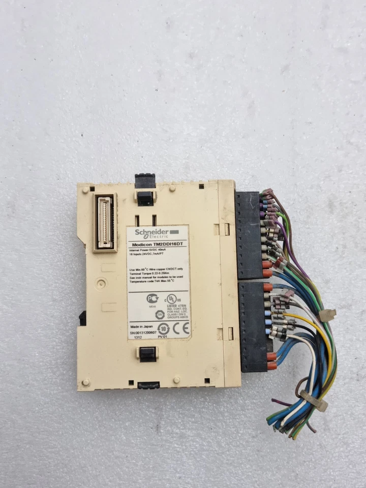 Schneider Electric Modicon TM2DDI16DT DC Input Module TM2DDI16DT